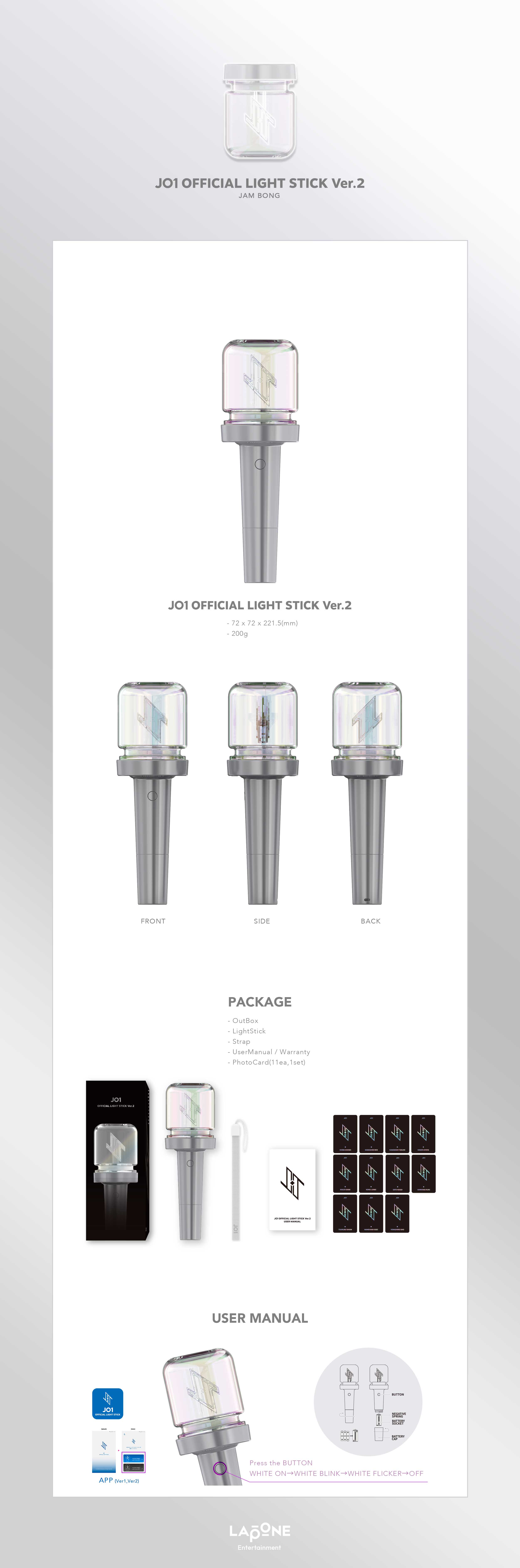 JO1ペンライトJO1 OFFICIAL LIGHT STICK - businessofferview3.kortick.com